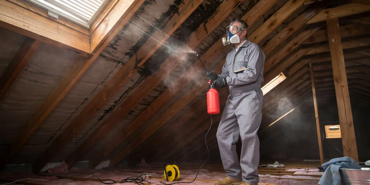 Attic Mold Remediation in Plano, TX